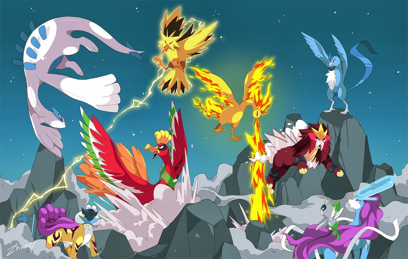 Os 5 melhores trios de Pokémon lendários da história da franquia